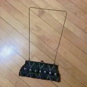 Vintage Moyna Couture Beaded Clutch